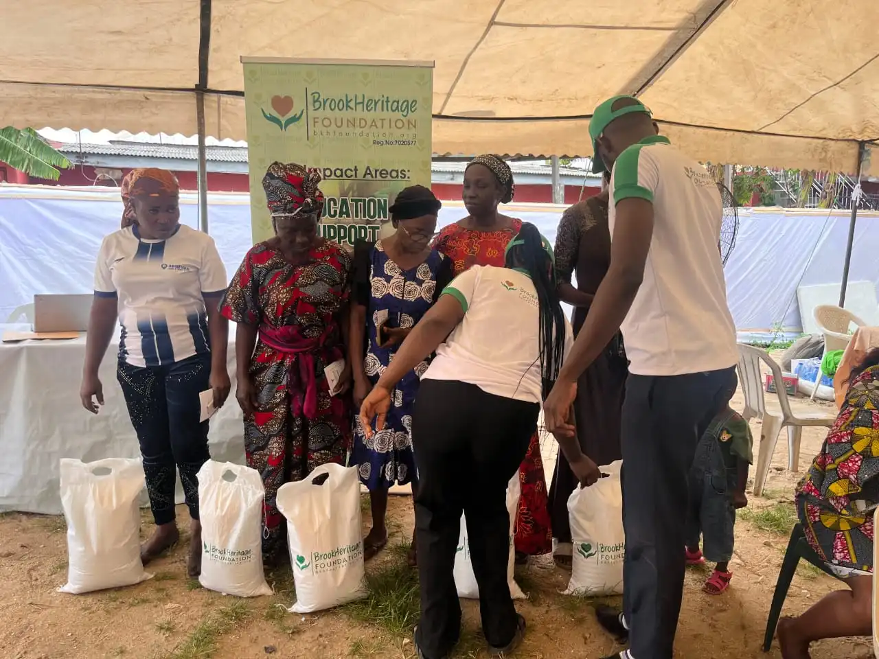 Young boy eating bread
